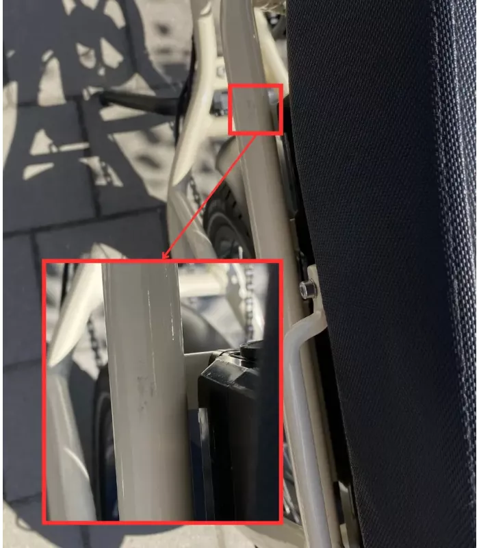 Vélo électrique Elwing YUVY 2 beige [Reconditionné]