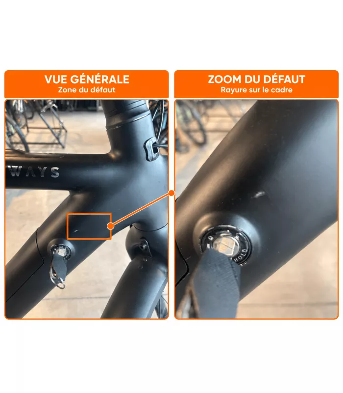 Vélo électrique Tenways CGO009 noir reconditionné