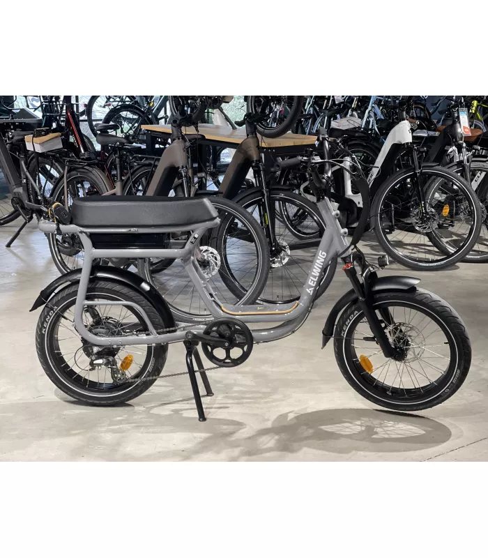 Vélo électrique Elwing YUVY 2 fourche suspendue gris reconditionné