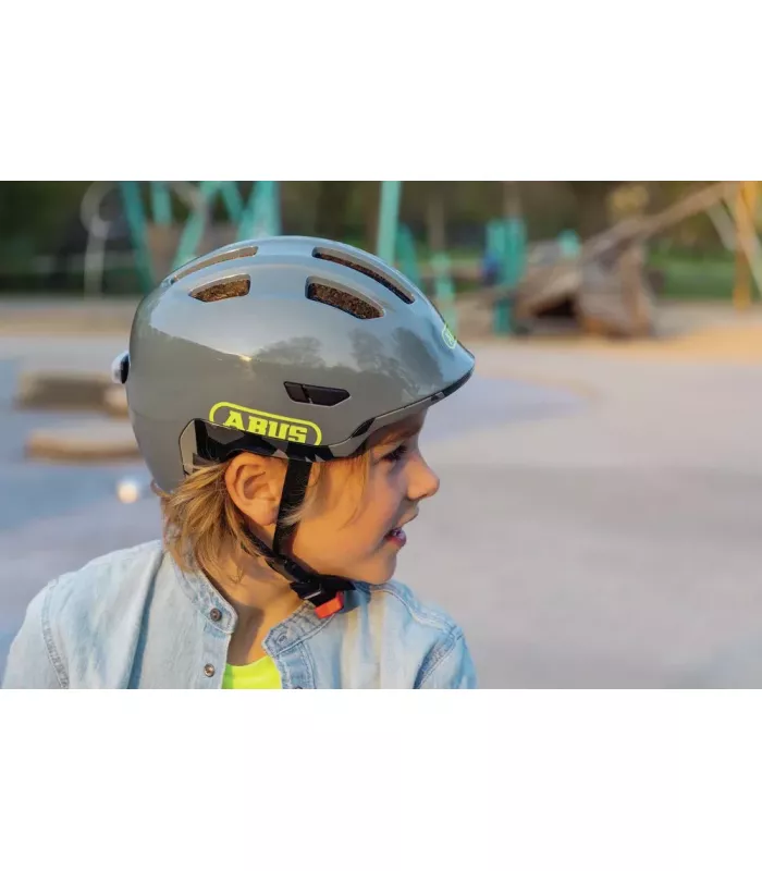 Casque enfant ABUS Smiley 3.0 ACE LED