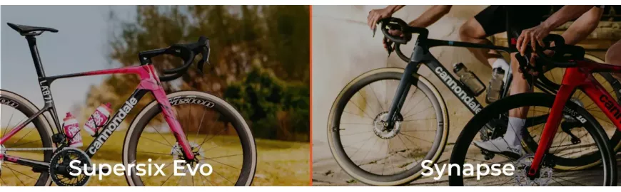 Cannondale SuperSix Evo VS Synapse : lequel choisir ?