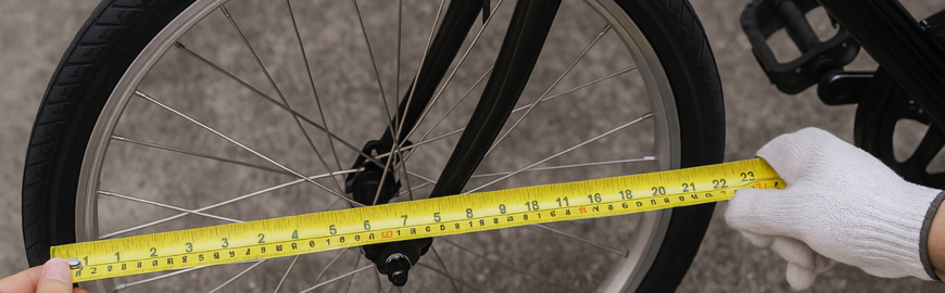 Comment calculer les pouces d'un vélo ?