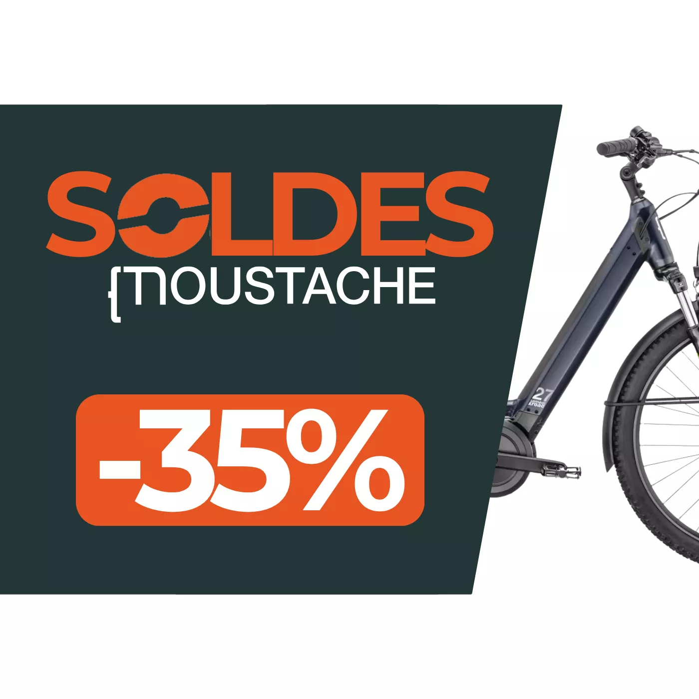 Soldes - Moustache